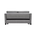 thumbnail image 6 of MAYEERTY 69" Modern Fabric Loveseat Futon Sofa Couch - 3-in-1 Queen Sleeper Sofa Bed for Living Room, Gray, 6 of 15