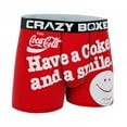 thumbnail image 5 of CRAZYBOXER Men's Underwear Coca Cola Stretch Breathable Boxer Brief Anti-irritation, 5 of 5