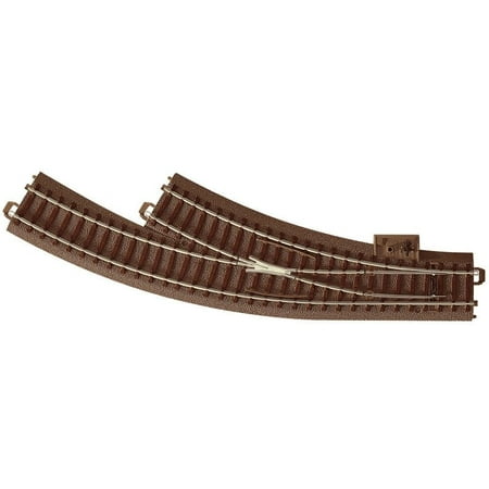 Curved Turnout - Trix 62672 HO C Track Right Curved Turnout 360mm / 14-3/16