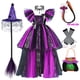 thumbnail image 2 of Disfraz de bruja de Halloween para niños y niñas, vestido de malla Alto y Bajo, Cosplay de vampiro con esqueleto 3D, fiesta de disfraces de Carnaval, 2 of 5