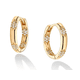 thumbnail image 1 of Xtellar Pendientes Cz Para Mujer Niñas Aretes Oro 14k Con Zirconias, 1 of 1