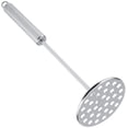 thumbnail image 2 of Rizière Professionnelle en Acier Inoxydable pour Pommes de Terre, Poignée Large pour Cuisine, Presse-Ail Robuste, Durable, Prise en Main Confortable, Kit d'Outils de Cuisine et Gadget de Cuisine, 2 of 8