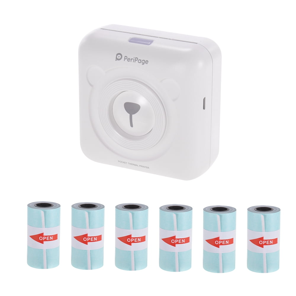 PeriPage Mini Pocket Wireless BT Thermal Printer Picture Photo Label
