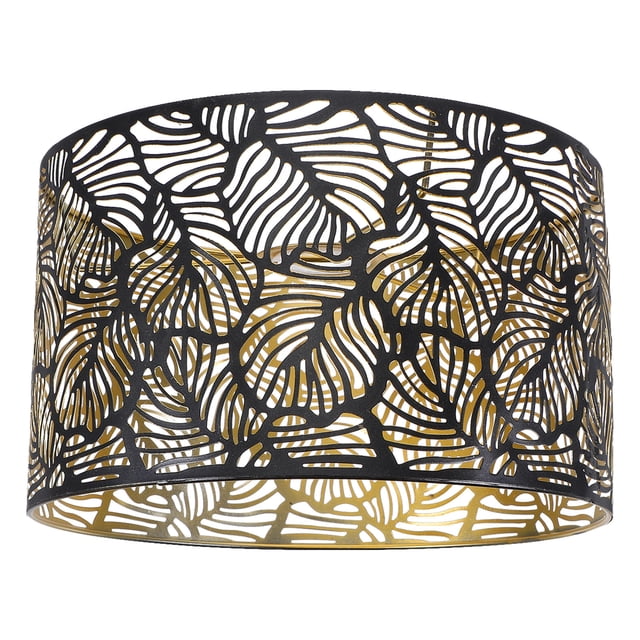 unbranded Lampe Décorative Ajourée pour Chambre en Fer Noir avec Design Moderne Simple 1 Ensemble