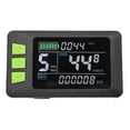 thumbnail image 1 of P3C LCD Display Dashboard 24V 36V 48V 60V for Electric Scooter (6PIN), 1 of 4
