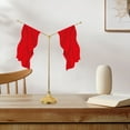 thumbnail image 4 of Metal Flag Pole Holder Iron Desktop Stand Stable Base Perfect for Office Decor 1 Pack, 4 of 6