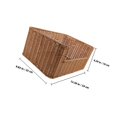 thumbnail image 2 of KALLORY Cesta Tejida De Almacenaje Para Marrón Ideal Para Casa Y Restaurante, 2 of 6