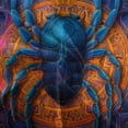 thumbnail image 5 of 2/3pcs Bedding Set 3D Spider Printed Comforter Cover Pillowcase Boy Man Cool Bedroom Decor,Full (80"x90"), 5 of 6