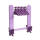 thumbnail image 1 of Soporte para pendientes de acrílico, organizador colgante para estante de joyería Violeta oscuro, 1 of 9