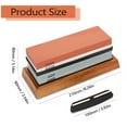 thumbnail image 3 of Whetstone Grit Premium Whetstone Cut Sharpening Stone Set Ideal Sharpener for All Blades Non Slip Base Cutter Sharpener, 3 of 6