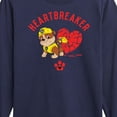 thumbnail image 3 of Paw Patrol -  Valentine's Heartbreaker - Toddler And Youth Long Sleeve Graphic T-Shirt, 3 of 6