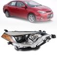 thumbnail image 5 of LABLT for 2014-2016 Toyota Corolla Clear Lens Built in LED Headlight Headlamp Right Side, 5 of 6