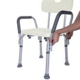 Zimtown Adjustable Medical Shower Chair Bathtub Bench Bath Seat Stool