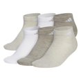 thumbnail image 1 of Calcetines deportivos Adidas, acolchados, corte bajo, 6 unidades, talla M, para mujer, 1 of 5