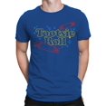 thumbnail image 2 of Officially Licensed Tootsie Roll Vibrant Neon Design Men's T-shirt, 2 of 3