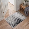 thumbnail image 5 of GENIMO 2'x7' Runner Rug, Machine Washable Non Slip Low Pile Hallway Runner Rug for Kitchen Laundry Room, Artistic Abstract, Gradient Gray, 5 of 5