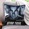 thumbnail image 1 of STAR TREK Fundas de almohada de terciopelo con tema, regalos de funda de almohada, decoración para el hogar, cojín de lanzar, regalo de cumpleaños para fans y parejas. 45cm x 45cm., 1 of 6