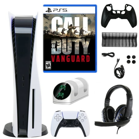 Sony PlayStation 5 Core with COD:Vanguard and Accessories Kit (PS5, PlayStation Disc Version)