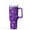 Purple-4, variant on Pumpkin Design Halloween Tumbler 42oz with Handle - Double Wall Insulated Stainless Steel Cup, Leakproof Lid, Spooky Gift for Fall Parties