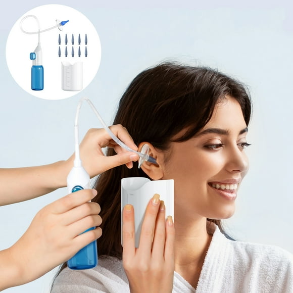 Baby Ear Drops for Wax Ear Wax for Ear Wax Removal Ear Wax Removal Tool Manual Ear Cleaner Effective Ear Cleaning Kit Earwax Removal Kit With Ear Basin And 10 Ear Tips