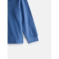 thumbnail image 3 of Wonder Nation Toddler Boys Cozy Polo Shirt with Long Sleeves, Sizes 12M-5T, 3 of 3