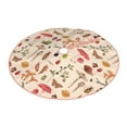 thumbnail image 2 of Bingfone Christmas Tree Skirt Mat Christmas Decoration Interior 36"-Retro Autum Mushrooms, 2 of 8