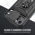 thumbnail image 3 of Funda para teléfono VEGO iPhone 13 de 6.1 pulgadas con diseño de anillo para cámara deslizante, 3 of 7