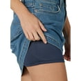 thumbnail image 4 of Lee Women's Midrise Denim Skort, 4 of 7