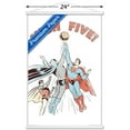 thumbnail image 3 of DC Comics - Batman - Robin - Superman - High Five Wall Poster with Wooden Magnetic Frame, 22.375" x 34", 3 of 3