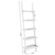 thumbnail image 2 of Estantería de Escalera Costway con 5 Estantes Madera Estante de Pared para Planta Flores Librería 56 x 32,5 x 189cm Blanco, 2 of 8