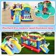 thumbnail image 5 of Leumius Bounce House,7 in 1 Inflatable Bounce with Blower and Ball Pit,Indoor Outdoor Party Family Fun, 5 of 11