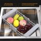 thumbnail image 4 of escurreplatos sobre fregadero Estante para platos sobre el fregadero de almacenamiento de cocina Estante para platos sobre el fregadero para , rosado Magideal escurreplatos sobre fregadero, 4 of 7