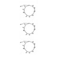 thumbnail image 1 of Guardurnaity Tobillera en capas de tobillo resistente universal Campana con diamantes de imitación Colgantes Colgantes Accesorio de moda Type1 NO1, 1 of 6