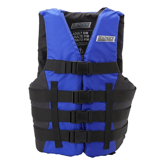 Seachoice Ski Vest - 4 Belt Blue