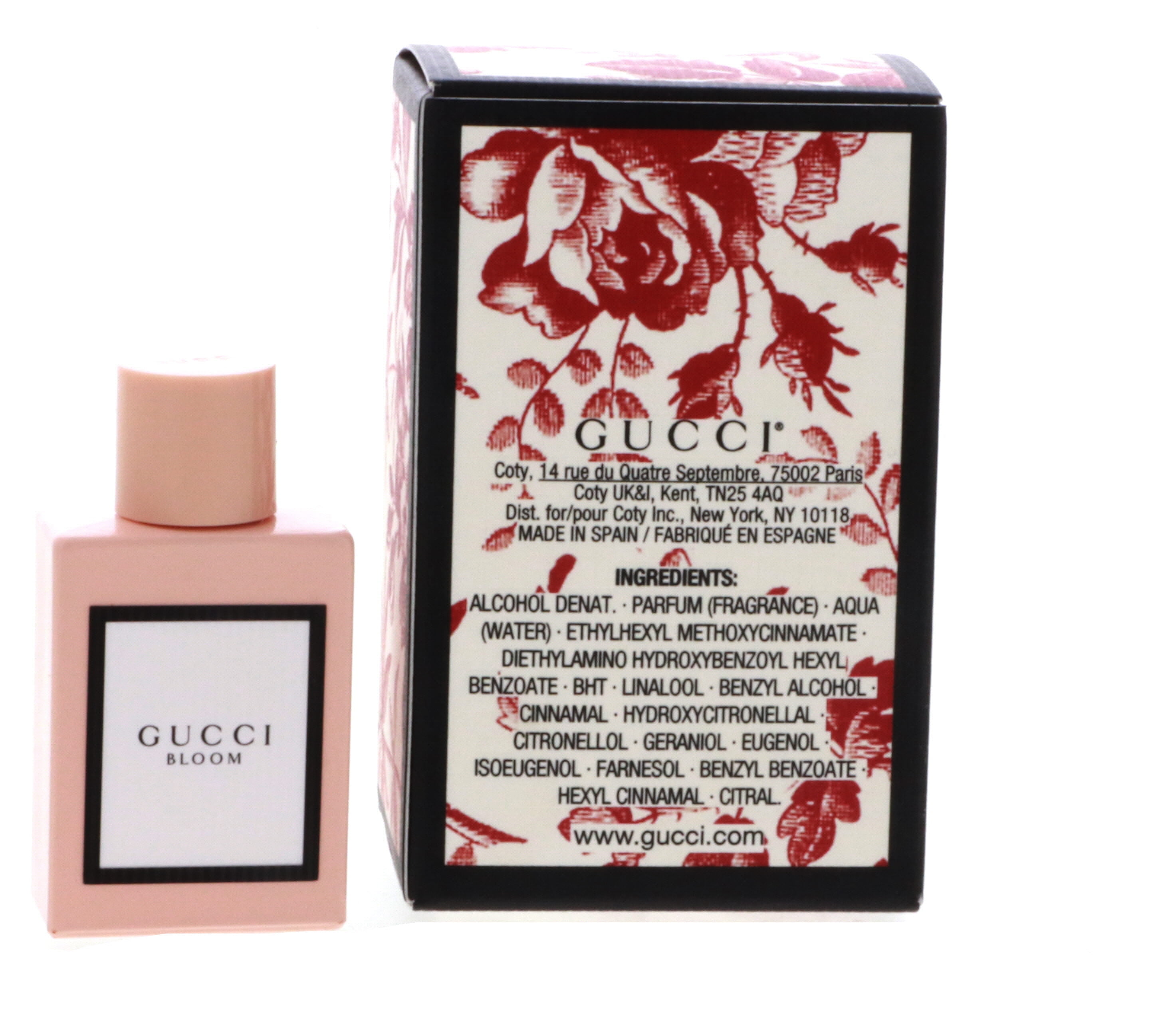 Gucci Bloom Perfume Sampler, 0.16 oz Mini Eau de Parfum, Travel