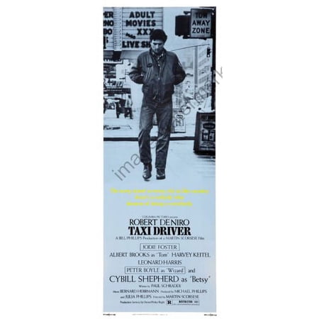 Taxi Driver Movie Poster Insert 14Inx36In Unframed, Age: Adults Best Posters
