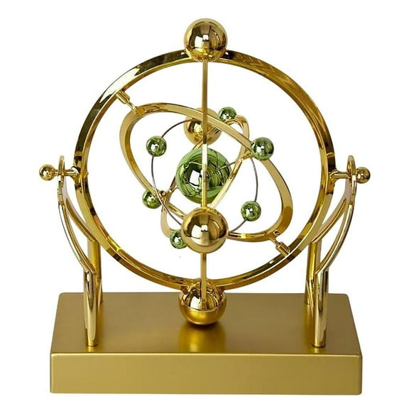 Administrator Desk Calm Rest Steel Sphere Motion Sculpture For Concentration Creativity Gift