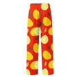 thumbnail image 4 of Pisexur Sweatpants for Men High-end Fabric Work Pants for Men,Men Printing Elastic Waist Draw Rope Pocket Full Length Pants Red,L, 4 of 5