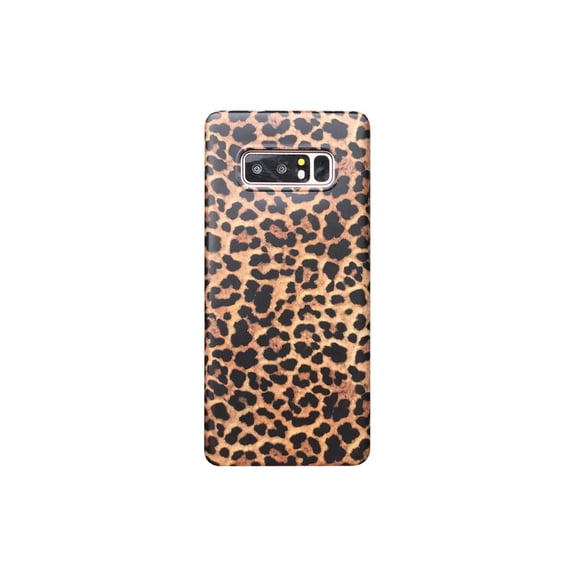 Cute Leopard Print Pattern Samsung Galaxy Note 8 Case Luxury Girl Female Fashion Slim Shockproof Water Resistant Soft TPU