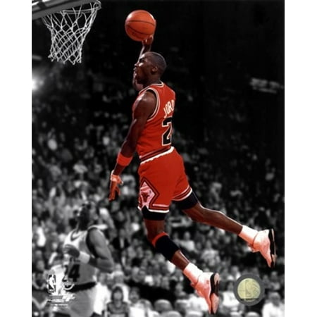 Michael Jordan 1990 Spotlight Action Sports Photo (Best Replica Jordan Shoes)