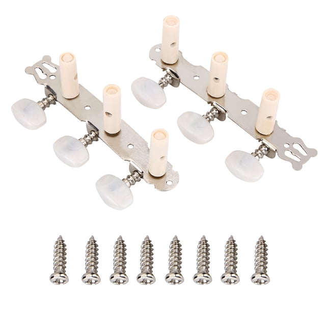 3R 3L Tête de Machine Tuning Clé Chevilles Tuners Métalliques pour Guitare Classique