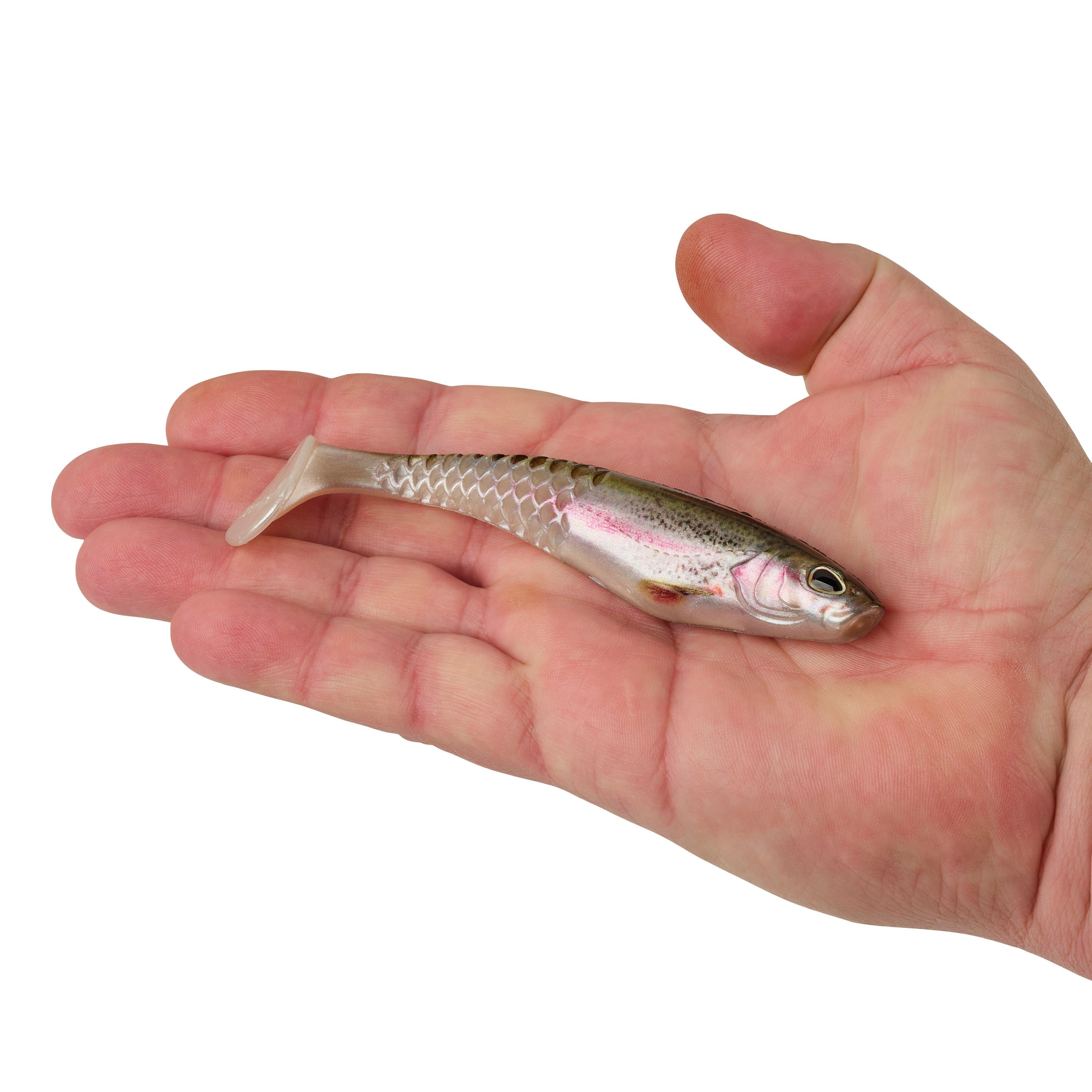 Berkley PowerBait® Unrigged CullShad, 5 in, HD Rainbow Trout