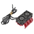 thumbnail image 4 of Ventilador de Refrigeracia RC, 8.4V 32000 RPM DISIPACIA DE CALOR FUERTE MOTOR SIN ESCOBILLAS DISIPADOR DE CALOR DUAL PARA COCHE RC, 4 of 7