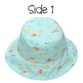 thumbnail image 2 of FlapJackKids - Patterned Sun Hat - Fish Jellyfish-M (2-4Y), 2 of 4