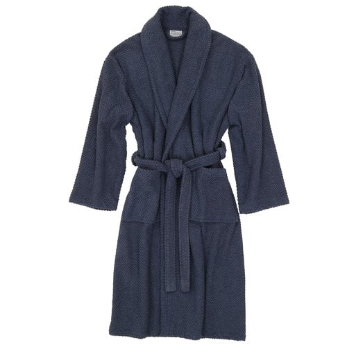 Linum Home Textiles Herringbone Bathrobe