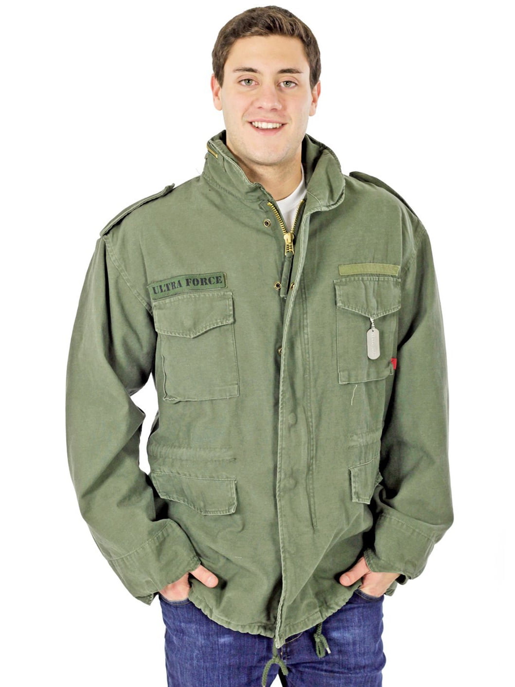 Rothco Vintage M-65 Field Jacket Military Men psychology.iresearchnet.com