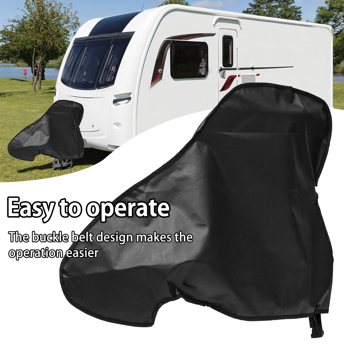 Hands DIY 34.2x15.7x24.4" Caravan Hitch Cover Universal Waterproof Caravan  Tow Hitch Protective Cover Car Hook Connector Tongue Jack Cover Towing  Trailer Drawbar Protector - Walmart.com