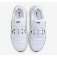 thumbnail image 4 of Nike P-6000 TRK 3 Unisex Shoes Size 9.5, Color: White/Lemon Chiffon/Black-White, 4 of 6
