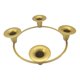 thumbnail image 3 of Candelabro de metal para decoración del hogar, regalo de Año Nuevo, escritorio, comedor Oro, 3 of 7