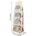 thumbnail image 2 of Genérico wefenad Organizr de Bolsos de 4 Capas, Resistente al Agua, con 8 Bolsillos y Gancho de Metal, i para guardarropa, ah, 2 of 3